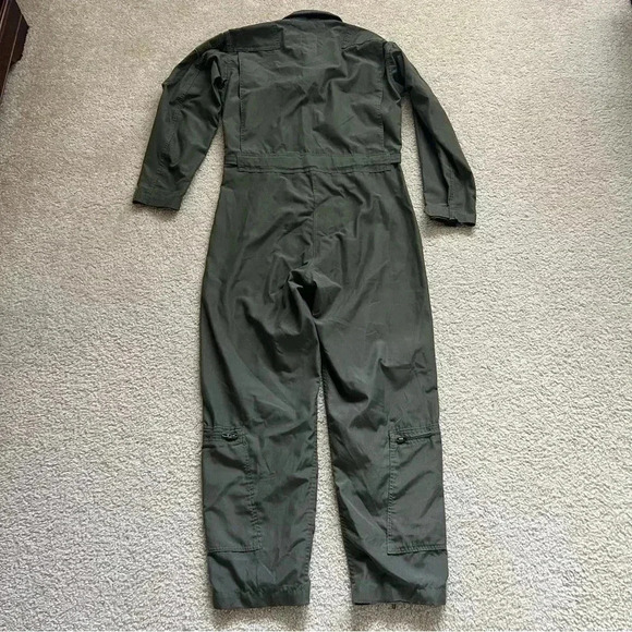 Military Coveralls Flyers CWU-27/P Type 1 Class 1 Sage Green Size 42 L Carter In - Picture 4 of 16